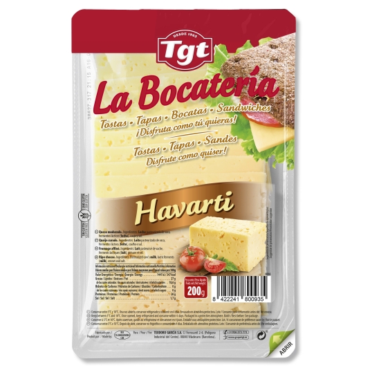 QUESO HAVARTI LA BOCATERIA 200G