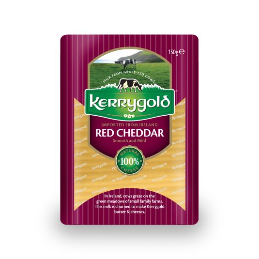 QUESO CHEDDAR ROJO KERRYGOLD LON.150G
