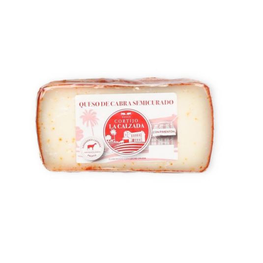 QUESO CABRA SEMI PIMENTON 400G