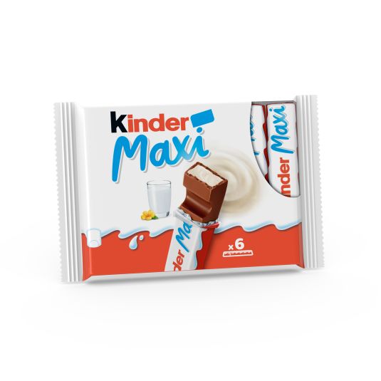 BARRITAS CHOCO. KINDER MAXI 6 UDES