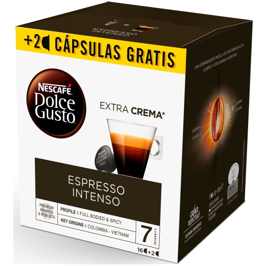 DOLCE GUSTO EXPR.INTENSO 16 CAPS+2 GRATI