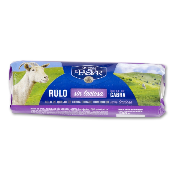 Q. RULO CABRA S/LACTOSA EL PASTOR 180G