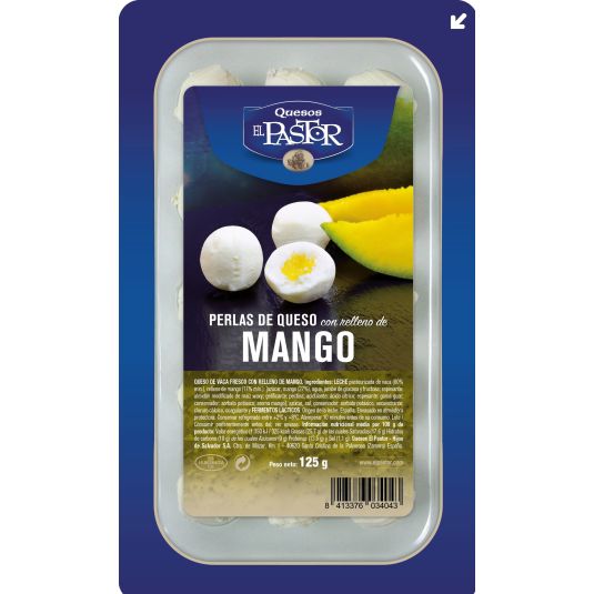 PERLAS RELLENAS MANGO PASTOR 125G