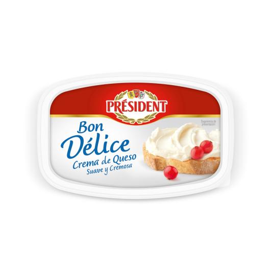 QUESO CREMA BON DELICE PRESIDENT 200G