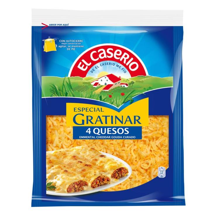 QUESO RALL.4 QUESOS CASERIO 120G