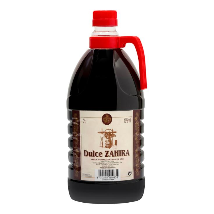 VINO DULCE ZAHIRA GARRAFA 2L