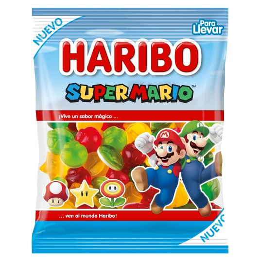 GOMINOLAS SUPER MARIO HARIBO 80G
