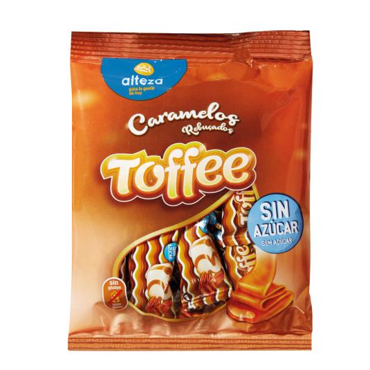 CARAMELOS TOFFE S/AZUCAR ALTEZA 90G