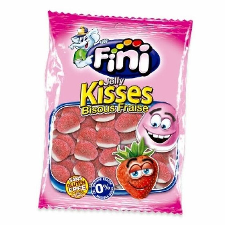 GOMINOLAS BESOS FRESA FINI 90G