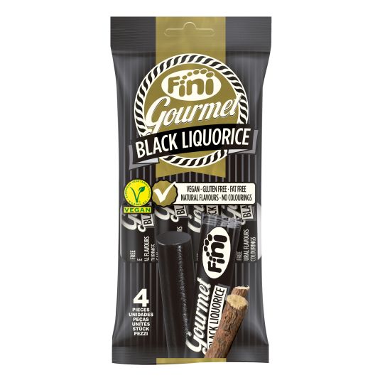 REGALIZ NEGRO GOURMET FINI 116G