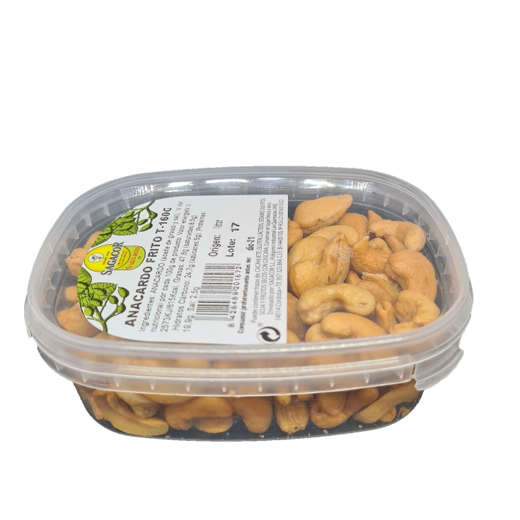 ANACARDOS FRITOS SAGACOR 160G