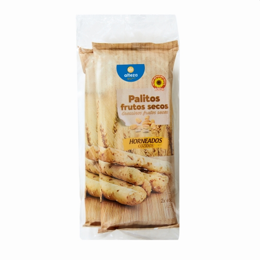 PALITO FRUTOS SECOS ALTEZA 2X60G