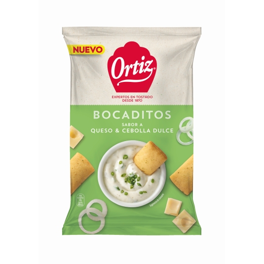 BOCADITOS QUESO Y CEBOLLA DULCE 100G