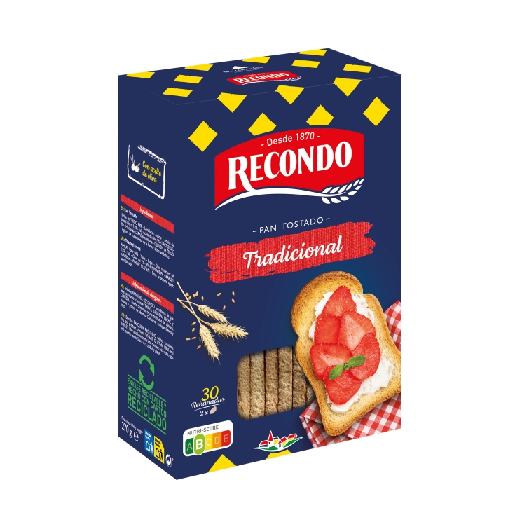 PAN TOSTADO TRADICIONAL RECONDO 270G