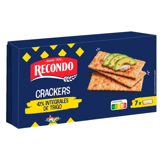 CRACKERS INTEGRAL RECONDO 250G
