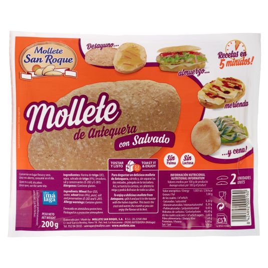 MOLLETE C/SALVADO P-2