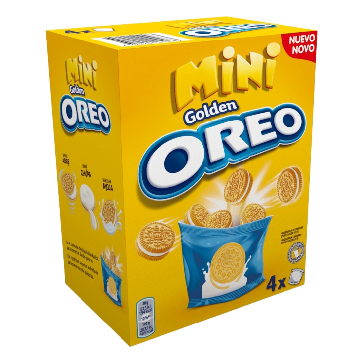 GALLETAS MINI OREO GOLDEN 160G