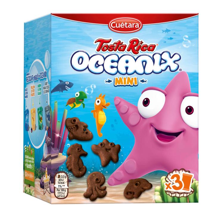 GALLETAS MINI OCEANIX TOSTA RICA 120G