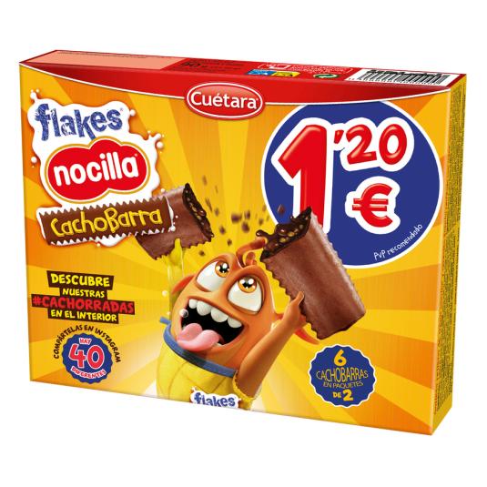 GALLETA FLAKES CACHOBARRA CUETARA 90G