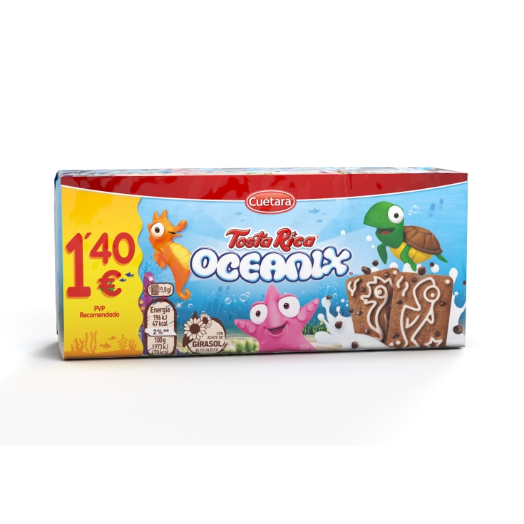 GALLETAS OCEANIX TOSTA RICA 160G