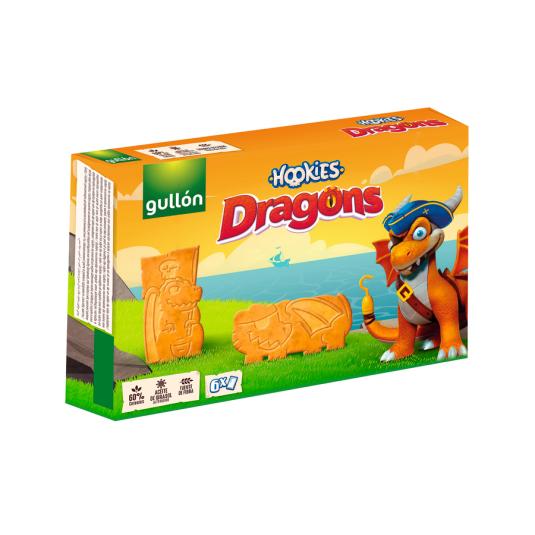 GALLETAS HOOKIES DRAGONS GULLON 250G