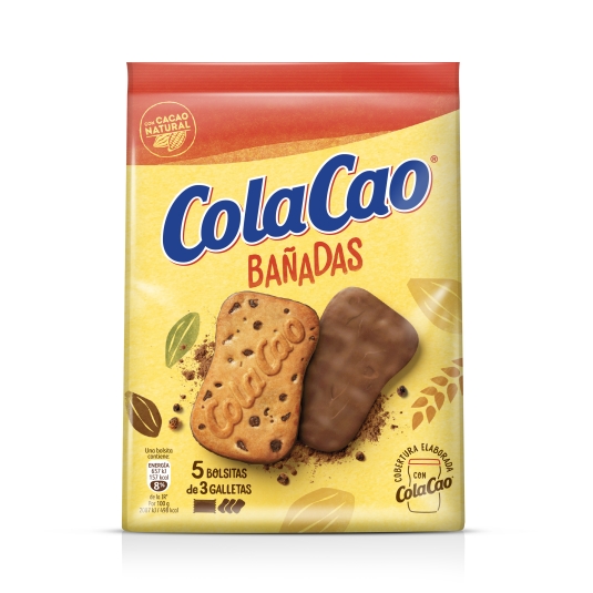 GALLETAS BAÑADAS CHOCO COLA CAO 157G