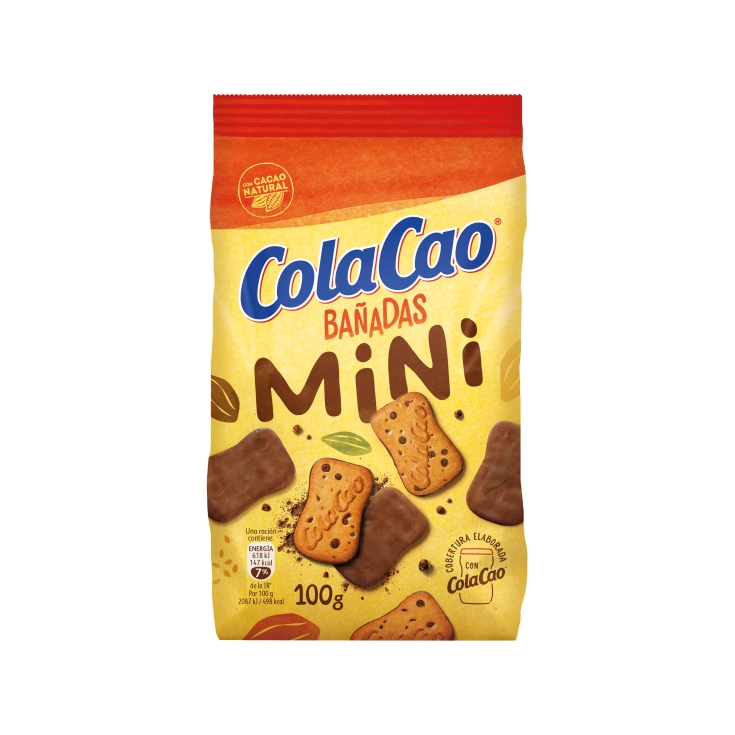 GALLETAS MINI CHOCO COLA CAO 100G