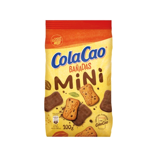 GALLETAS MINI CHOCO COLA CAO 100G