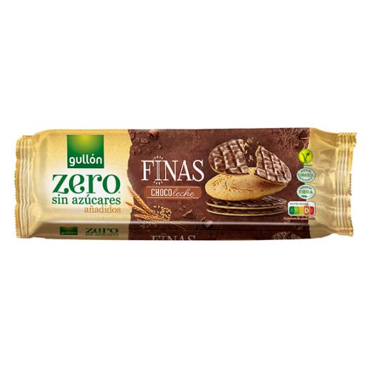 GALLETAS ZERO FINA CHOCO/LECHE GULLON