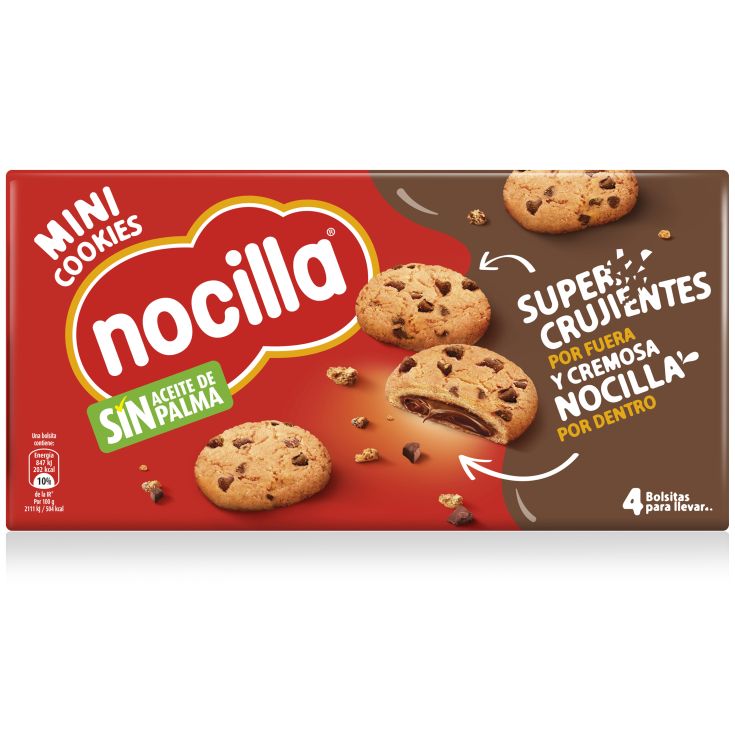 GALLETAS MINI COOKIES NOCILLA 160G