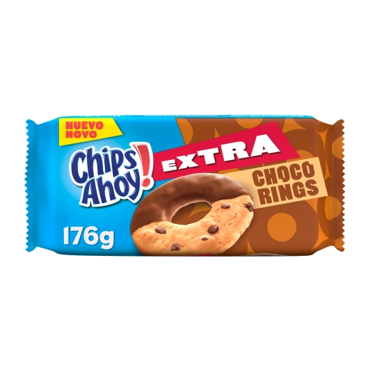 CHIPS AHOY EXTRA CHOCO RINGS 176G