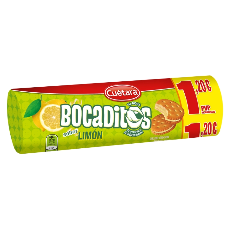 BOCADITOS LIMON CUETARA 152G