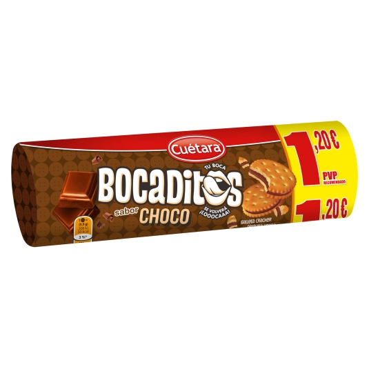 BOCADITOS CHOCO CUETARA 152G