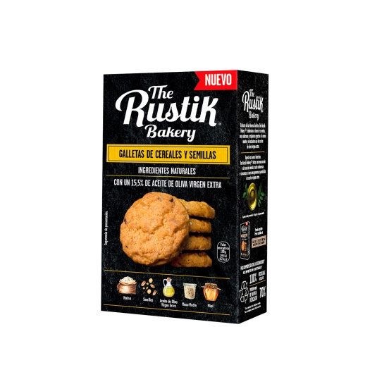 GALLETAS SEMILLA RUSTIK BAKERY 160G