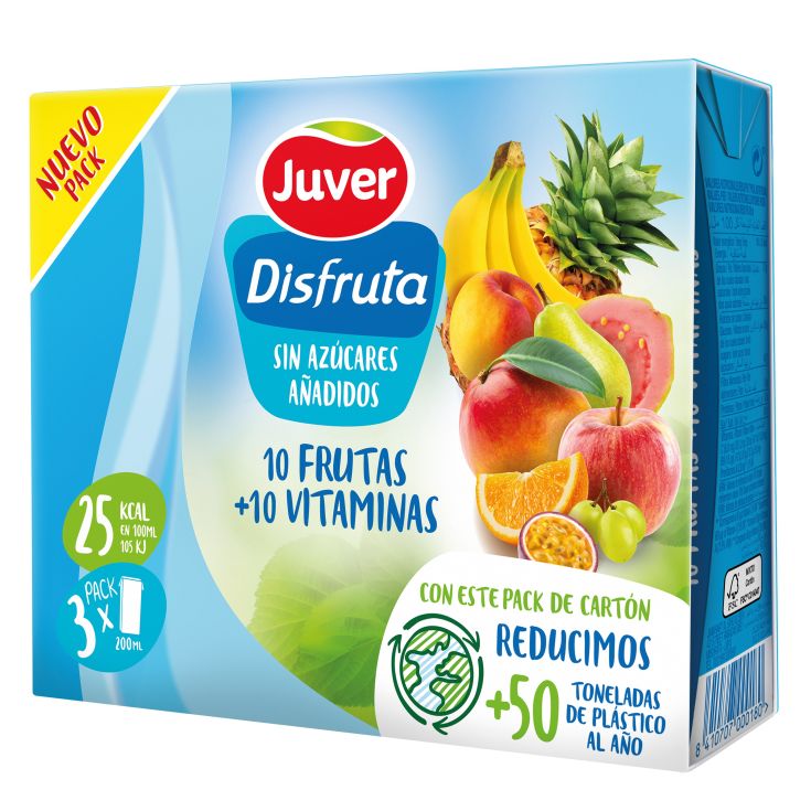 DISFRUTA JUVER 10 FRUTAS/VITAMINAS P-3