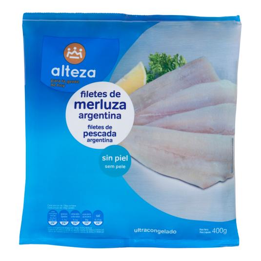 FILETE MERLUZA S/PIEL ALTEZA 400G