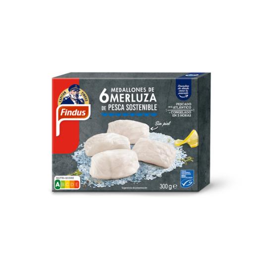 MEDALLONES DE MERLUZA FINDUS 300G