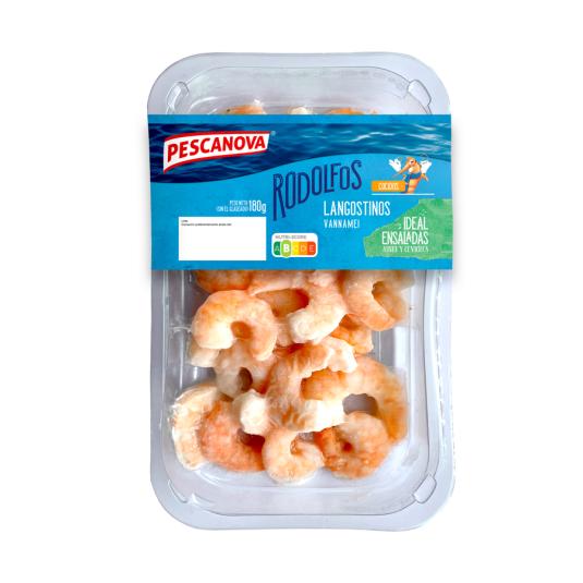 LANGOSTINO PELADO COC.PESCANOVA 180 GR