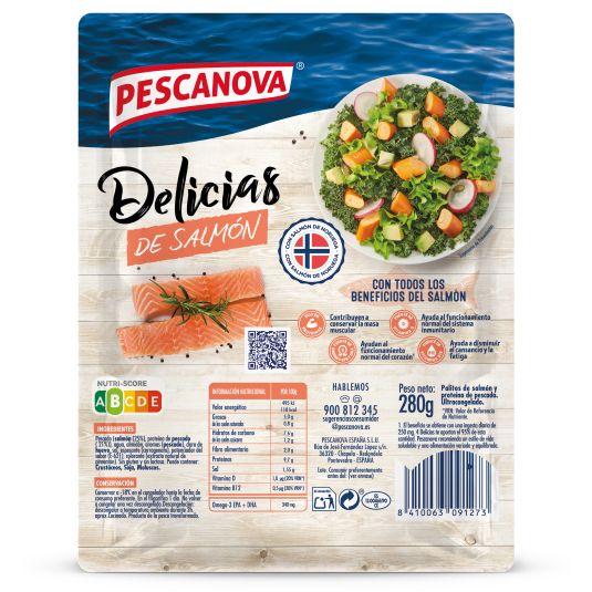 DELICIAS DE SALMON PESCANOVA 280G