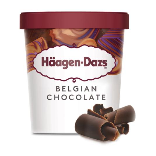 HAAGEN-DAZS CHOCOLATE BELGA 460ML