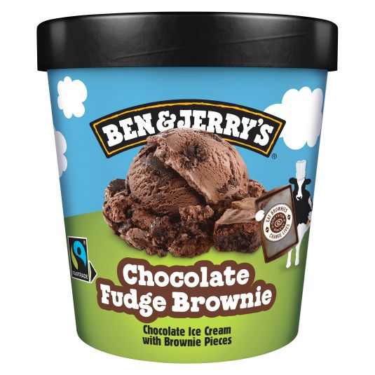 BEN&JERRY´S CHOCOLATE FUDGE BROWNIE 465M