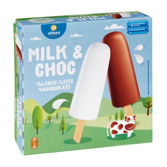 HELADO MILK&CHOC ALTEZA 8U