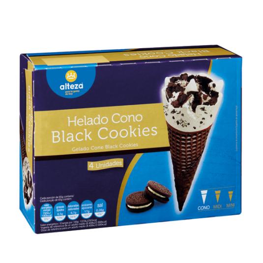 CONO BLACK COOKIES ALTEZA 4U