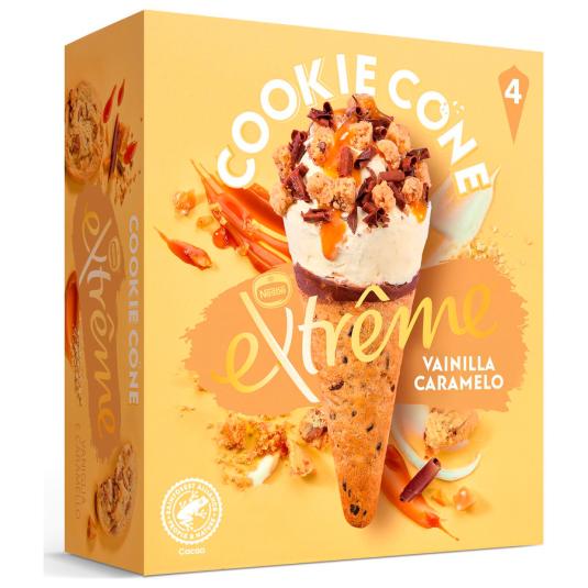 CONO EXTREME COOKIE/VAINILLA 4U