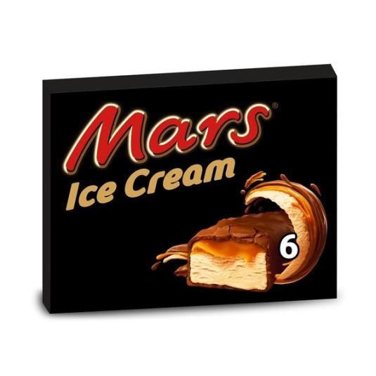 MARS ICE CREAM X 6 UND