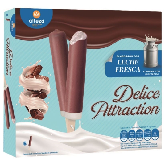 HELADO TUBO NATA CHOCOLATE ALTEZA 6X37G