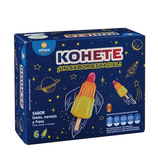 HELADO KOHETE LIM.NAR.FRE ALTEZA 6X55G