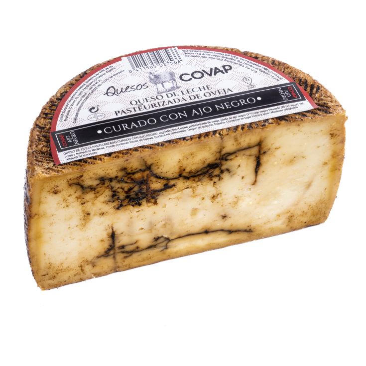 QUESO OVEJA CURADO AJO NEGRO COVAP