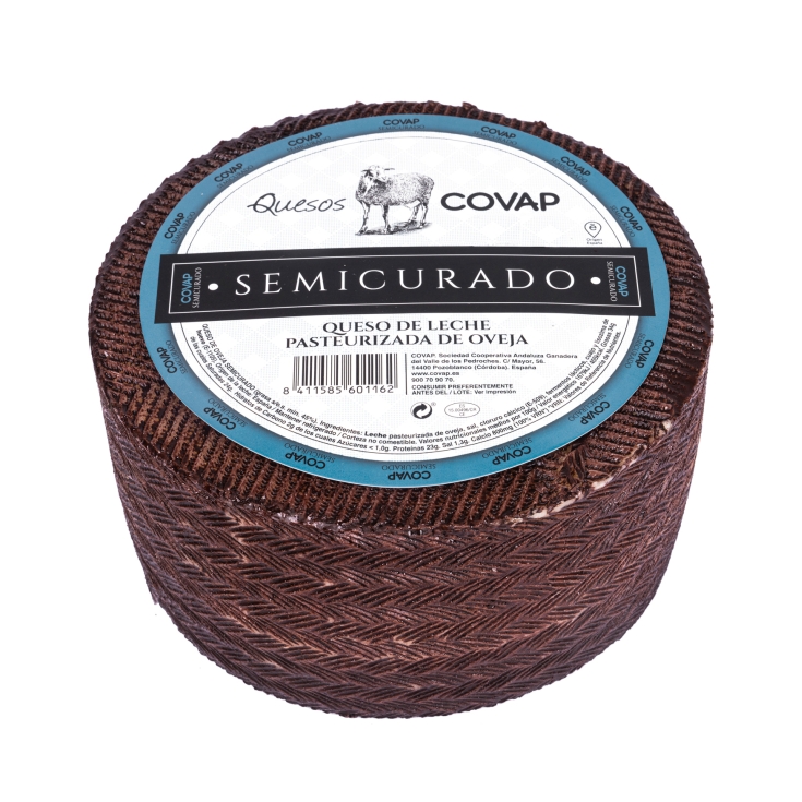 QUESO SEMI LECHE PASTEU.OVEJA COVAP