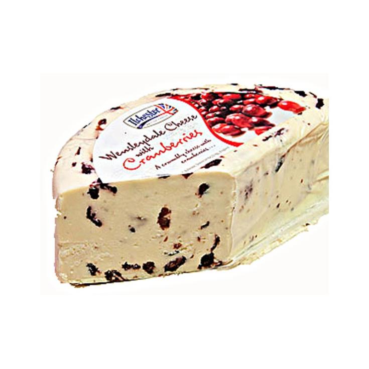 QUESO C/ARANDANOS ROJO WENSELEYDALE